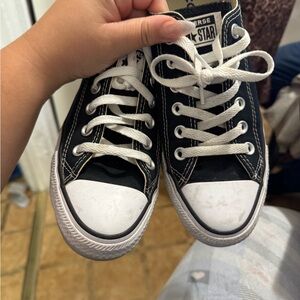 Converse Kids Black and White Sneakers